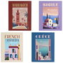 Home Deco Factory Libro-Caja Deco Viajes Sicile, Marrakech, French Riviera, Grècce Decoración y Almacenamiento 25x4,5xh.33 cm