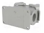 HARTING Carcasa para conectores HDC tamaño 10B Han® B IP65 M25