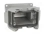 HARTING Carcasa para conectores HDC tamaño 10B Han® B IP65 M25