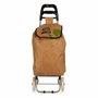 Carro de Compra Kinvara Marrón Negro Verde 3,3 L 36 x 95 x 35 cm (10 Unidades)