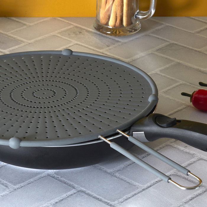 Cook Concept Tapa Antisalpicaduras 32 cm de Silicona para Cocina Anti Salpicaduras