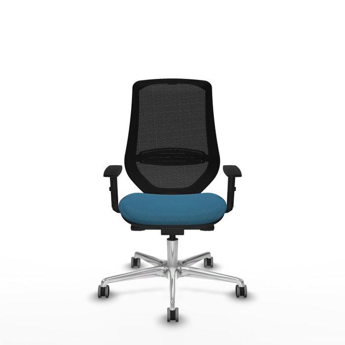 PIQUERAS Y CRESPO Silla de oficina Mardos con mecanismo Sincro/Traslack, Verde petróleo y Negro PIQUERAS Y CRESPO Silla de oficina Mardos con mecanismo Sincro/Traslack, Verde petróleo y Negro