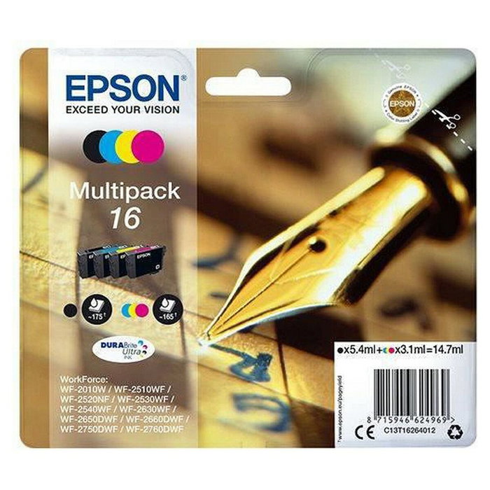 Epson Multipack de Tinta 16 DURABrite Ultra (C13T16264012)