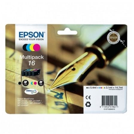 Epson Multipack de Tinta 16 DURABrite Ultra (C13T16264012)