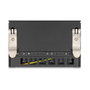 DeLOCK 90379 Patch Panel Mini Desktop 6 Puertos RJ45 Cat.6A Blindado, Color Negro, Montaje en Pared o Riel DIN