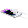EQUIP Cargador 20W GaN con 2 Puertos USB-C PD3.0 y USB-A Blanco