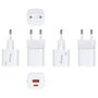EQUIP Cargador 20W GaN con 2 Puertos USB-C PD3.0 y USB-A Blanco