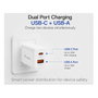 EQUIP Cargador 20W GaN con 2 Puertos USB-C PD3.0 y USB-A Blanco