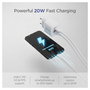 EQUIP Cargador 20W GaN con 2 Puertos USB-C PD3.0 y USB-A Blanco