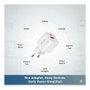 EQUIP Cargador 20W GaN con 2 Puertos USB-C PD3.0 y USB-A Blanco