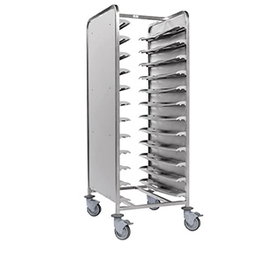 Matfer Carro Self 2x12 Cerra con 24 bandejas