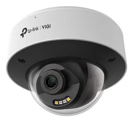 TP-Link Cámara de Seguridad IP Dome Exterior InSight S245 4MP Full Color con Visión Nocturna, Análisis Persona/Vehículo, Audio Bidireccional, IP67 IK10, Lente 2.8mm