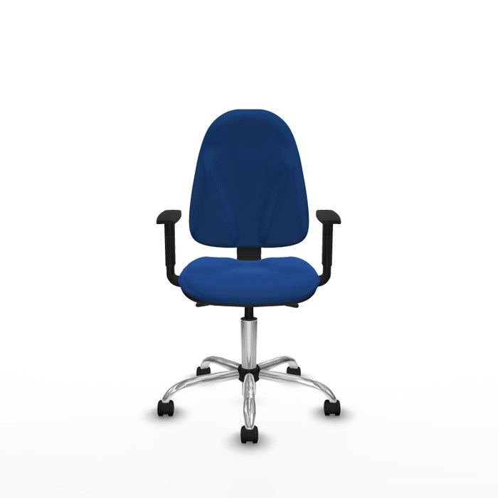 PIQUERAS Y CRESPO Silla de oficina Algarra Azul con mecanismo Asincro PIQUERAS Y CRESPO Silla de oficina Algarra Azul con mecanismo Asincro