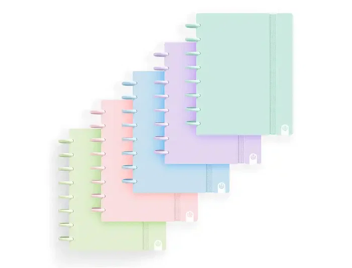 Carchivo Cuaderno Ingeniox Foam A5 80 Hojas Rayado Horizontal Colores Pastel Surtidos Tapa Foam Din A5 217x194x30 mm