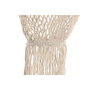 DKD Home Decor Pantalla de Macramé en Algodón Tejido a Mano Crudo