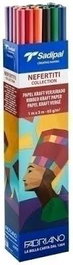 FABRISA 30 rollos de papel kraft verjurado 1x3 m colores surtidos