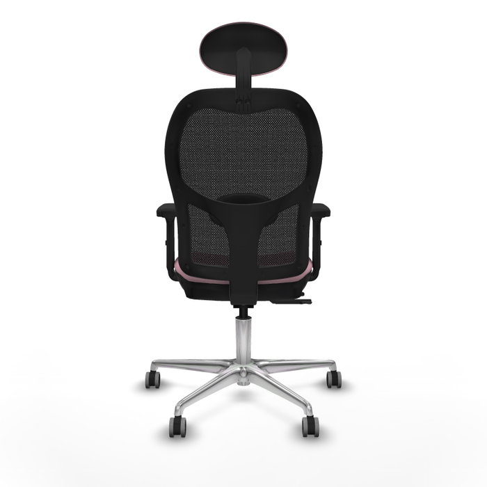 PIQUERAS Y CRESPO Silla de oficina Jorquera Rosa con Mecanismo Sincro/Traslack