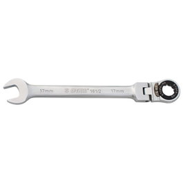 UNIOR Llave combinada con carraca articulada 161-2 - Herramienta de taller y mantenimiento