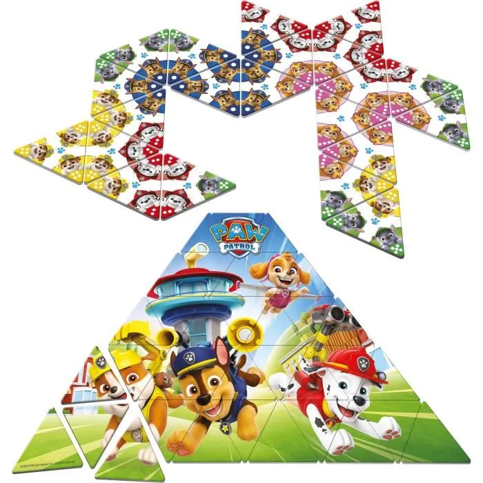 Goliath GOL8720077316508 Paw Patrol Junior Triominos Juego de Mesa Dominó Triangular para Niños de 3 Años Goliath GOL8720077316508 Paw Patrol Junior Triominos Juego de Mesa Dominó Triangular para Niños de 3 Años