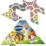 Goliath GOL8720077316508 Paw Patrol Junior Triominos Juego de Mesa Dominó Triangular para Niños de 3 Años