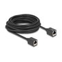 DeLOCK Cable de Red de Extension RJ45 Macho-Hembra Cat.6A S/FTP 7.5 m Negro - Referencia 90334