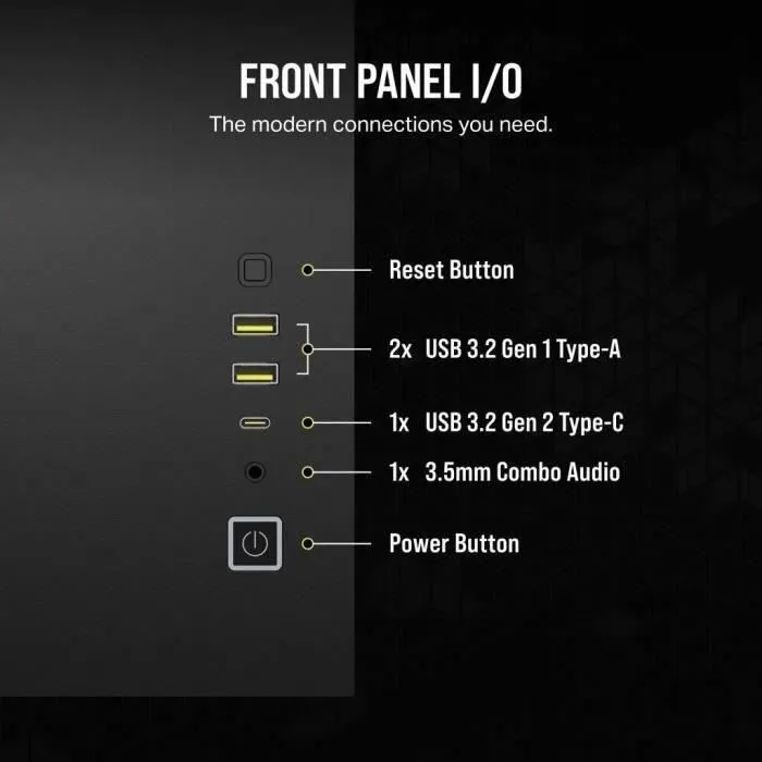 Corsair 2500X RGB Negro