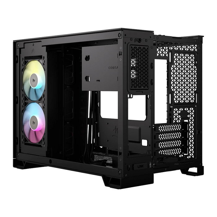 Corsair 2500X RGB Midi Tower ATX mATX Gaming Gehäuse Negro