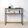 Vinthera Consola Multifuncional Moa con 2 Estantes, Madera