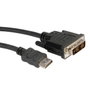 Roline Cable DVI (18+1) Macho a Micro-HDMI Macho de 2 m