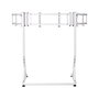 Thermaltake GSC-MSP-MDSLWH-01 Soporte para 3 Monitores, Blanco, para Pantallas de hasta 55", Carga 60 kg, Ajuste de Altura y Rotación