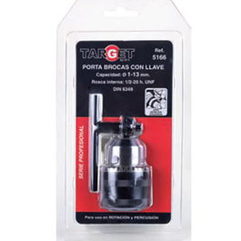 Target Portabrocas con Llave 1-10 (1/2 20H)