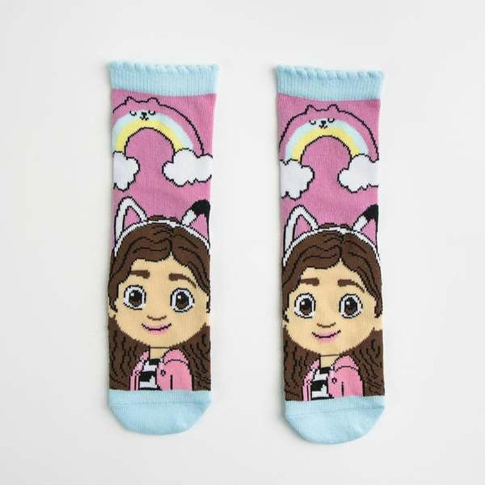 Cerdá Pack de 3 Calcetines Gabby's Dollhouse Talla 27-30 Multicolor Cerdá Pack de 3 Calcetines Gabby's Dollhouse Talla 27-30 Multicolor