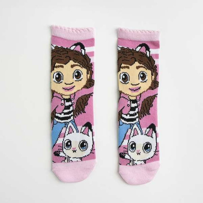 Cerdá Pack de 3 Calcetines Gabby's Dollhouse Talla 27-30 Multicolor Cerdá Pack de 3 Calcetines Gabby's Dollhouse Talla 27-30 Multicolor