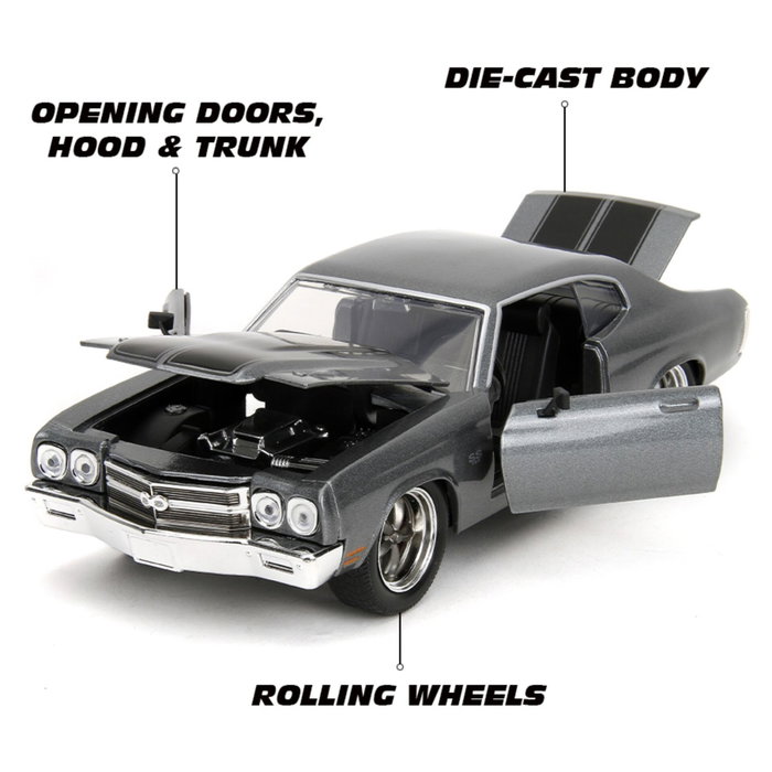 Jada Fast & Furious 1970 Chevrolet Chevelle SS 1:24 Jada Fast & Furious 1970 Chevrolet Chevelle SS 1:24