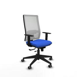 PIQUERAS Y CRESPO Silla de oficina Horna Azul y Blanco