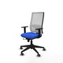 PIQUERAS Y CRESPO Silla de oficina Horna Azul y Blanco