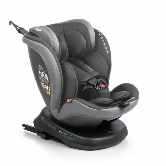 Babyauto Rodia Silla de coche Gris Grupo 0/1/2/3 40-150 cm I-Size Plus Isofix Giratoria Reclinable con Reductor Babyauto Rodia Silla de coche Gris Grupo 0/1/2/3 40-150 cm I-Size Plus Isofix Giratoria Reclinable con Reductor