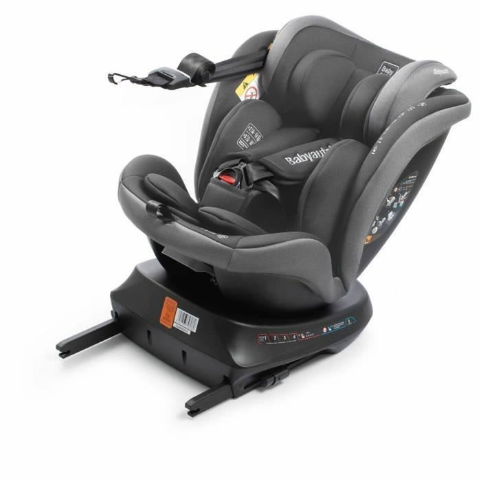 Babyauto Rodia Silla de coche Gris Grupo 0/1/2/3 40-150 cm I-Size Plus Isofix Giratoria Reclinable con Reductor Babyauto Rodia Silla de coche Gris Grupo 0/1/2/3 40-150 cm I-Size Plus Isofix Giratoria Reclinable con Reductor