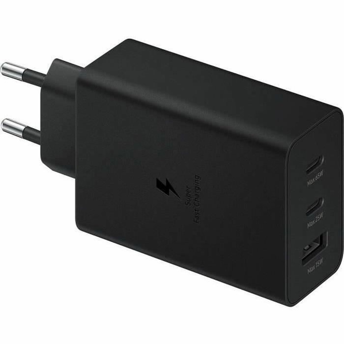 Samsung Cargador Trio 65W EP-T6530NBEGEU Negro