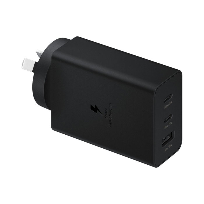 Samsung Cargador Trio 65W EP-T6530NBEGEU Negro