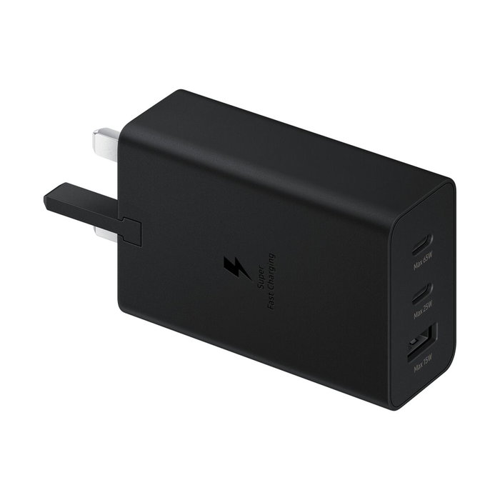 Samsung Cargador Trio 65W EP-T6530NBEGEU Negro