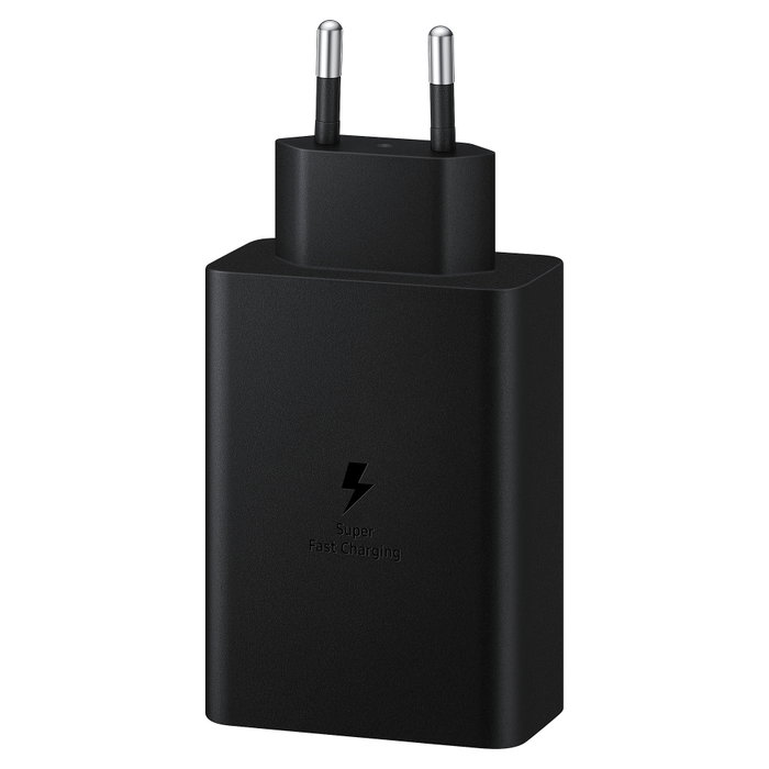 Samsung Cargador de Pared EP-T6530NBE 65W, 2 Puertos USB-C y 1 Puerto USB para Carga Rápida Samsung Cargador de Pared EP-T6530NBE 65W, 2 Puertos USB-C y 1 Puerto USB para Carga Rápida