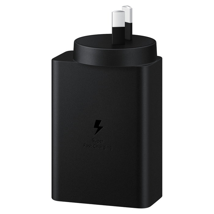 Samsung Cargador de Pared EP-T6530NBE 65W, 2 Puertos USB-C y 1 Puerto USB para Carga Rápida Samsung Cargador de Pared EP-T6530NBE 65W, 2 Puertos USB-C y 1 Puerto USB para Carga Rápida