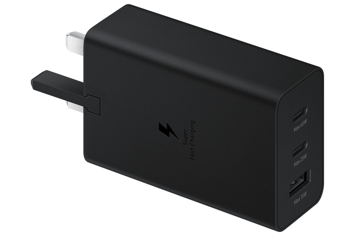 Samsung Cargador Trio 65W EP-T6530NBEGEU Negro