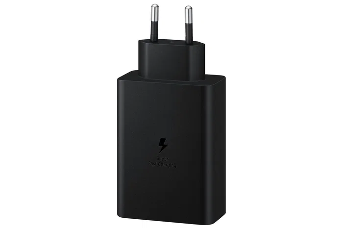 Samsung EP-T6530 Cargador de Pared 65W Negro, con 2 Puertos USB-C y 1 Puerto USB, para Portátil, Smartphone, Tableta y más