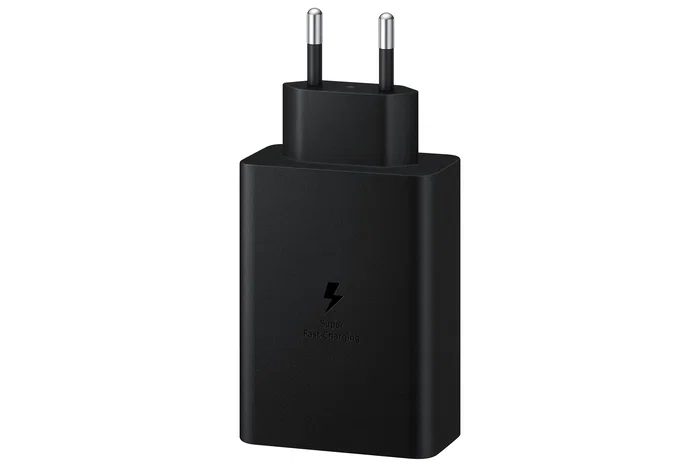 Samsung EP-T6530 Cargador de Pared 65W Negro, con 2 Puertos USB-C y 1 Puerto USB, para Portátil, Smartphone, Tableta y más