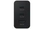 Samsung EP-T6530 Cargador de Pared 65W Negro, con 2 Puertos USB-C y 1 Puerto USB, para Portátil, Smartphone, Tableta y más