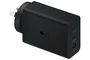 Samsung EP-T6530 Cargador de Pared 65W Negro, con 2 Puertos USB-C y 1 Puerto USB, para Portátil, Smartphone, Tableta y más