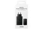 Samsung EP-T6530 Cargador de Pared 65W Negro, con 2 Puertos USB-C y 1 Puerto USB, para Portátil, Smartphone, Tableta y más