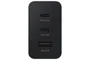 Samsung EP-T6530 Cargador de Pared 65W Negro, con 2 Puertos USB-C y 1 Puerto USB, para Portátil, Smartphone, Tableta y más